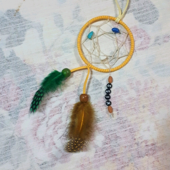 Yellow Dreamcatcher - Handmade - Picture 3 of 3